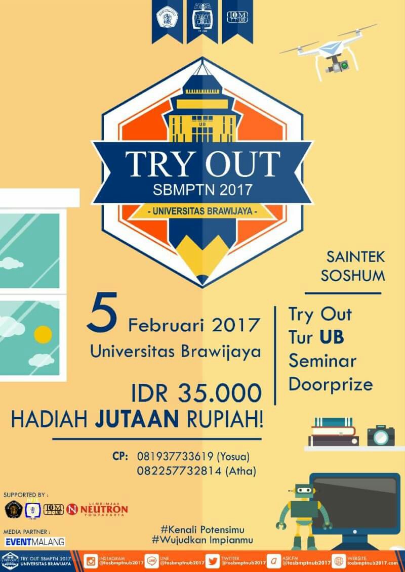 Try Out SBMPTN UB 2017